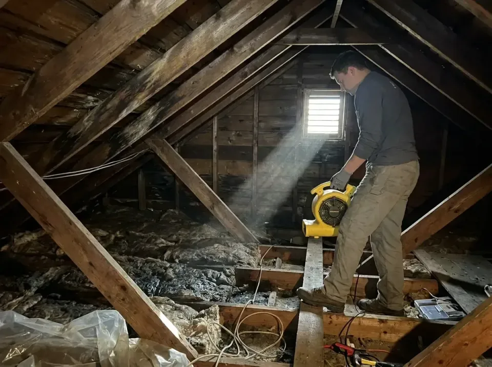 attic-water-damage-drying-proc-007 — frequently asked questions, Emergency Water Extraction & 24/7 Flood Response in Swainsb…